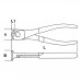 TRONCHESE TAGLIENTE FRONTALE BETA 1088MQ MM.160 ISOLATO 1000V