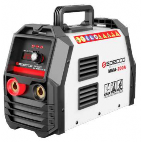 Saldatrice Inverter Specco potenza 200AH mod.8027 per elettrodi e tig